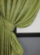 Комплект штор VR-Textil Жакард Мрамор Al1 № 441ш 130х170 см 2 шт Оливковий (35-0133) - зображення 3