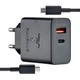 СЗУ Samsung S22 35W With Cable Type-C to Type-C High Copy Black - изображение 1