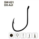 Гачки MiniMax DX-AJI SW-021 # 6 BLN 5шт. ring - зображення 1