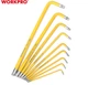 Набор ключей шестигранных метрических с длинным рычагом Workpro PRO+ TORX CR-V 9 шт (WP222008) - изображение 6