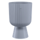Горшок для цветов Form-Plastic Keli Мика Петит 3,7 л 18 см, Цвет Платина - изображение 1