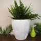 Горшок для цветов Form-Plastic Флоу круглый 15,5 л 30 х 32 см, Цвет Белый - изображение 1