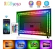 Світлодіодна bluetooth LED стрічка RGB 5050 для фонового підсвічування телевізора пульт, блютуз від USB 5 метрів 0052 - зображення 5