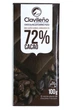 Шоколад Clavileno Чорний Гіркий 72% без цукру 100 г (56144) - зображення 1