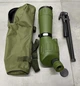 Тактическая подзорная труба KONUS KONUSPOT-60C 20-60x60 со штативом зеленая (241525) - изображение 9