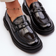 Loafersy damskie skórzane Keelana 41 Czarne (5905677167634) - obraz 7