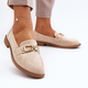 Loafersy damskie Misal 36 Beżowe (5905677080711) - obraz 2