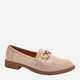 Loafersy damskie Misal 39 Beżowe (5905677080742) - obraz 3