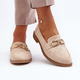 Loafersy damskie Misal 39 Beżowe (5905677080742) - obraz 7