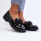 Loafersy damskie S.Barski HY369A 39 Czarne (5905677148954) - obraz 6