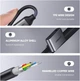 Переходник Ugreen CM193 кабель Type-C к 3.5mm + PD 3.0 60W для наушников Aluminium Grey (50596) - изображение 4