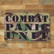 Шеврон Combat Panic Unit, 8х5, мультикам, на липучке( велкро), патч печатный - изображение 1