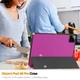 Чехол Smart Case на Xiaomi Pad 6s Pro (12.4") / чехол для планшета с функцией подставки / (розовый) - изображение 7