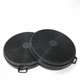 Угольный фильтр PFC 0202 (2шт.) для вытяжки Pyramida KH, TL 60 (1000), TL 60 (1100), N, R, KM, BT.../U, HBE 60 - изображение 1