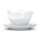 Чашка фарфоровая с блюдцем 58products Tassen Grinning 200 мл Tass14101/TA - изображение 3