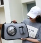 Сумка переноска для кошек и грызунов с иллюминатором CosmoPet 43х21х28 см CP-14 Grey - изображение 10