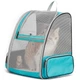 Рюкзак-перенесення для котів та собак 41х28х35 CosmoPet CP-42 Light Blue - зображення 3