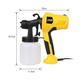Краскопульт електричний Electric Paint Sprayer Пульверизатор 650 мл/хв для фарби 400Вт Жовтий - зображення 9