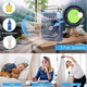 Портативний вентилятор з водяним охолодженням Air Cooler Fan 4в1 Нічник зволожувач з LED підсвічуванням USB Білий - зображення 4