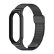Металлический ремешок миланское плетение Mi Jobs Milano CS для фитнес браслета Xiaomi Mi Band 5/6 Черный (mrk3776) - изображение 3