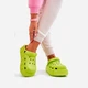Chodaki damskie na platformie Beckett 38-39 Limonkowe (3073839422289/5905677430561) - obraz 4