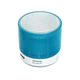 Колонка портативная Bluetooth с подсветкой голубая AC Prof A9-BL - изображение 1