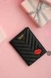 Обкладинка для паспорта Victoria's Secret чорна - зображення 2