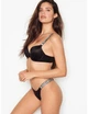 Трусики Victoria's Secret стринги со стразами черные S - изображение 6