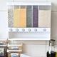 Диспенсер для сыпучих продуктов на 6 отсеков multifunctional household rice bucket - изображение 4