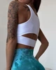 Жіночий модний топ з чашками Whatiwear білий розмір S (1377-white-S) - зображення 3