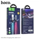 Hoco U112 кабель для заряджання та передачі даних Hoco U112 Shine для Iphone USB Lighting grey - зображення 7