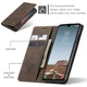 Чехол книжка с магнитом Samsung Galaxy A05s A057 CaseMe Dark Brown (35390-05) - изображение 2