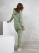 Спортивный костюм на флисе женский ISSA PLUS 11088 XL Мятный (issa2000567761060) - изображение 3