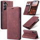 Чехол книжка с магнитом Samsung Galaxy A05s A057 CaseMe Wine (35390-42) - изображение 1