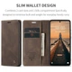 Чохол книжка з магнітом Xiaomi Redmi Note 13 Pro 5G CaseMe Dark Brown (35387-05) - зображення 2