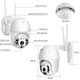 Уличная WIFI IP смарт камера видеонаблюдения PTZ A6 (V380) + блок питания Поворотная водонепроницаемая - изображение 4