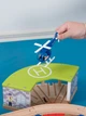 Дитяча залізниця з дерева Iekool, 134 деталі, 138x101 (Brio, Ikea, Playtive) A4146 - изображение 8