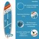 Надувна SUP дошка 300 см, у повному комплекті САП борд TEKONA Board Set (1234) - изображение 2