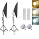 Студийный LED свет Prolighting 50х70см LED-лампы 150 вт 3200- 5500 K Ra95+ с пультом - изображение 1