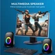 Компьютерная акустика колонки для пк Kisonli X7 с RGB подсветкой 6W - изображение 7