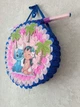 Піньята Ліло і Стіч "Lilo & Stitch" синє-рожева 38*38*10 + палиця для розбиття - зображення 4
