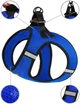 Шлея для собак Barksi Mesh Vest M обхват шеи - 42 см, обхват груди - 47 см Синяя (83502) (2007033026609) - изображение 2