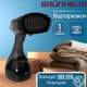 Отпариватель одежды Grunhelm, Ручной отпариватель для вещей, Паровой утюг, Парогенератор, 1500 Вт Черный - изображение 1