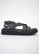 Босоножки женские 343332 р.37 (23,5) Fashion Черный - изображение 2