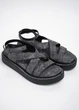 Босоножки женские 343332 р.37 (23,5) Fashion Черный - изображение 4