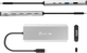 USB-хаб J5create JCD401 USB4 Dual 4K Multi-Port Hub Grey (JCD401-N) - зображення 3