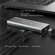 USB-хаб J5create JCD401 USB4 Dual 4K Multi-Port Hub Grey (JCD401-N) - зображення 4