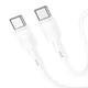 USB Hoco X83 60W Type-C to Type-C Цвет Белый - изображение 1