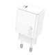 Сетевое зарядное устройство Borofone BA77A Insightful Type-C PD / QC 30W, White - изображение 2