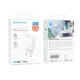 Сетевое зарядное устройство Borofone BA77A Insightful Type-C PD / QC 30W, White - изображение 1
